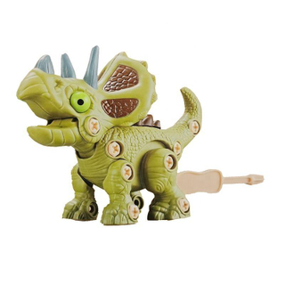 OEM 3D Screw Assembly Plastic Dinosaur Toys