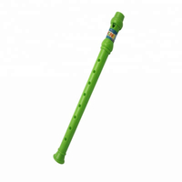 High Quality Different Color Plastic Flute Toy for Kids