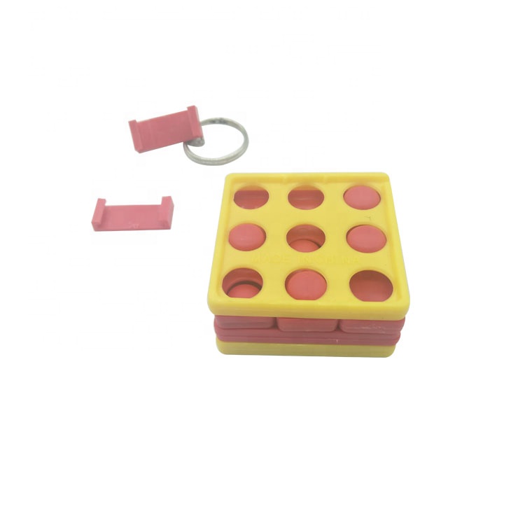 Novelty Funny Plastic DIY Key Chain for Promotion