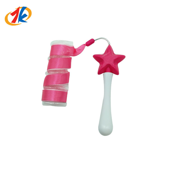 Sedex Audit Supplier Star -shaped Ribbon Dancing Wand Ribbon Dancing Stick Toy For Girls