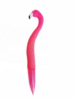 Flamingo Shaped Ball Pen Stationery Toys