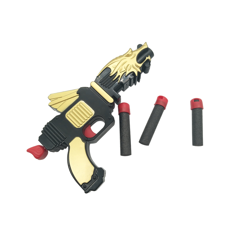 Hot Sale Plastic Shooter Toy Soft Bullet Gun For Kids